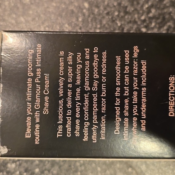 NIB Booty Parlor Booty Parlor Glamour Puss Intimate Shave Cream 8 oz. $35 - Picture 4 of 11